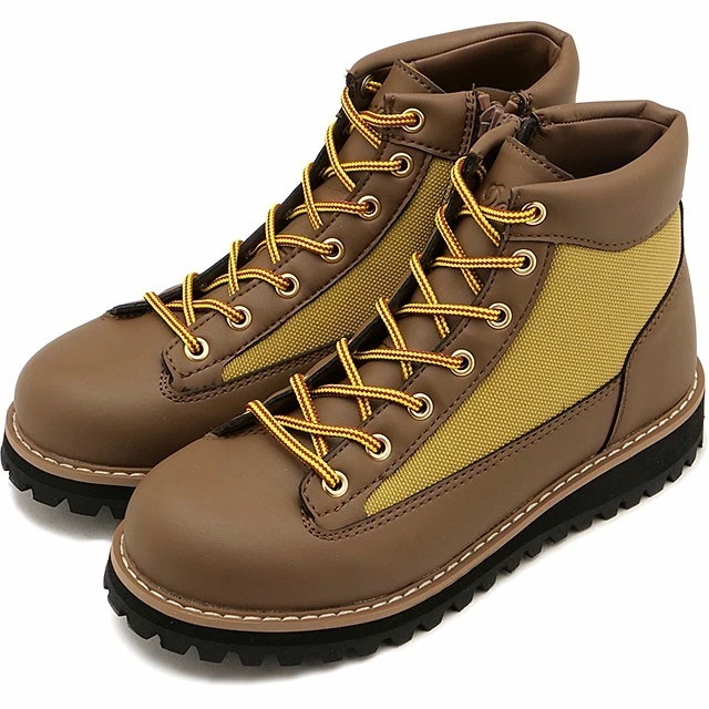 キッズ ブーツ ダナー LTJ [D028001] DANNER LTJ 男の子・女の子 子供靴 防水 サイドジップ キャンプ アウトドア KHAKI
