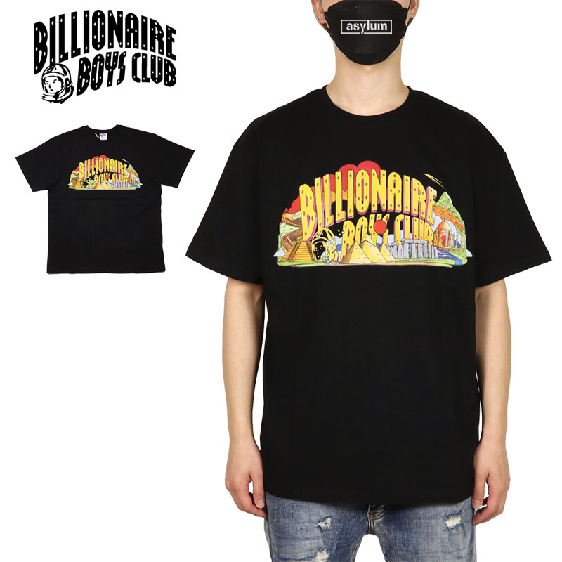 ビリオネアボーイズクラブ Tシャツ BILLIONAIRE BOYS CLUB 半袖 トップス メンズ レディース ブランド 大きいサイズ おしゃれ 黒 ストリート 006