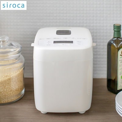 他サイト： ホームベーカリー 1斤 ベーシック SB-1D251-W ホワイトの商品画像