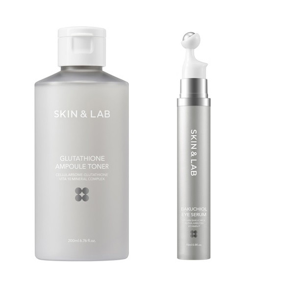 【トナー＋アイセラムセット】 グルタチオントナー 200ml ＋バクチオール0.2%アイセラム 15ml / スキンアンドラボ / バクチオール / バクチオールアイセラム