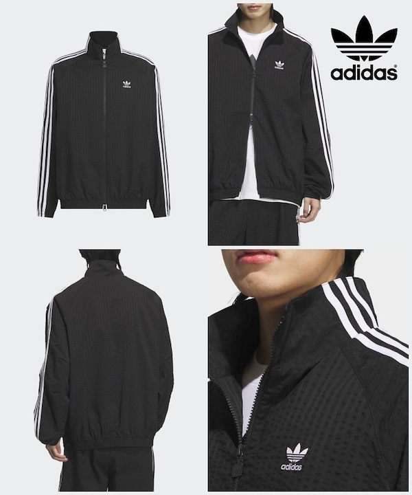 Qoo10 adidas オーバーサイズ トラックトップ ミドル