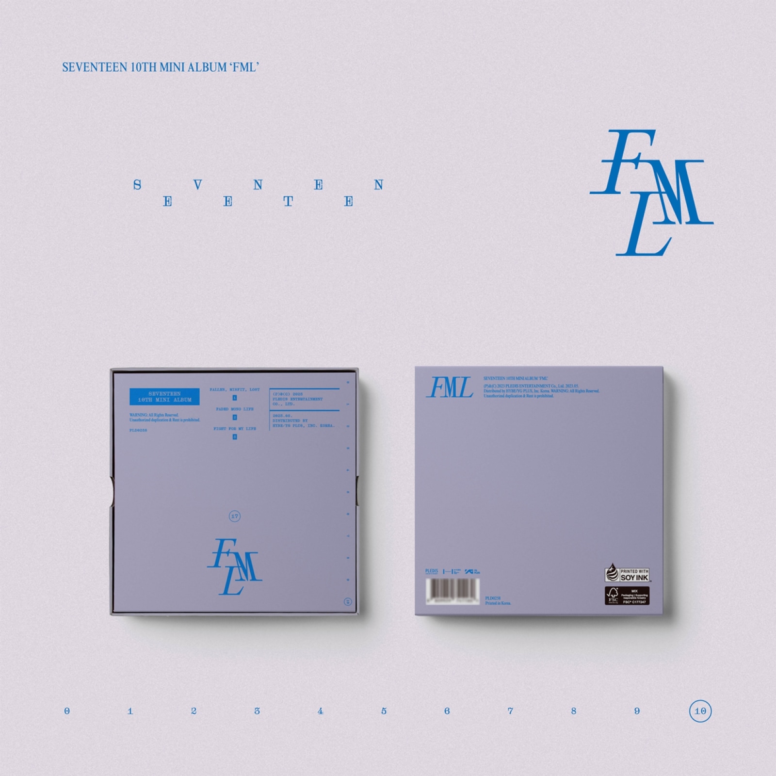 SEVENTEEN - FML / 10枚目のミニアルバム (Deluxe Ver.)