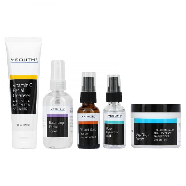 , Anti-Aging System, Twenties, 5 Piece Set
