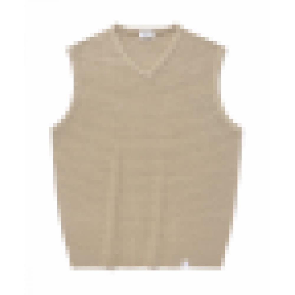 COVERNAT Vネックニットベストベージュ