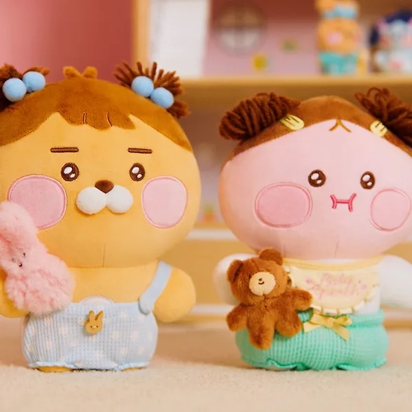 ベビー おてんは ぬいぐるみ_リトルライアン リトルアピーチ