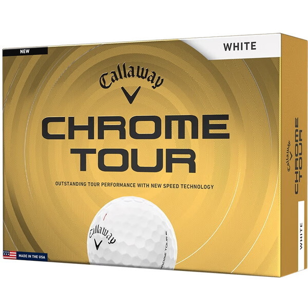 日本正規品 CHROME TOUR (クロムツアー) ボール 2026年モデル ホワイト ダース