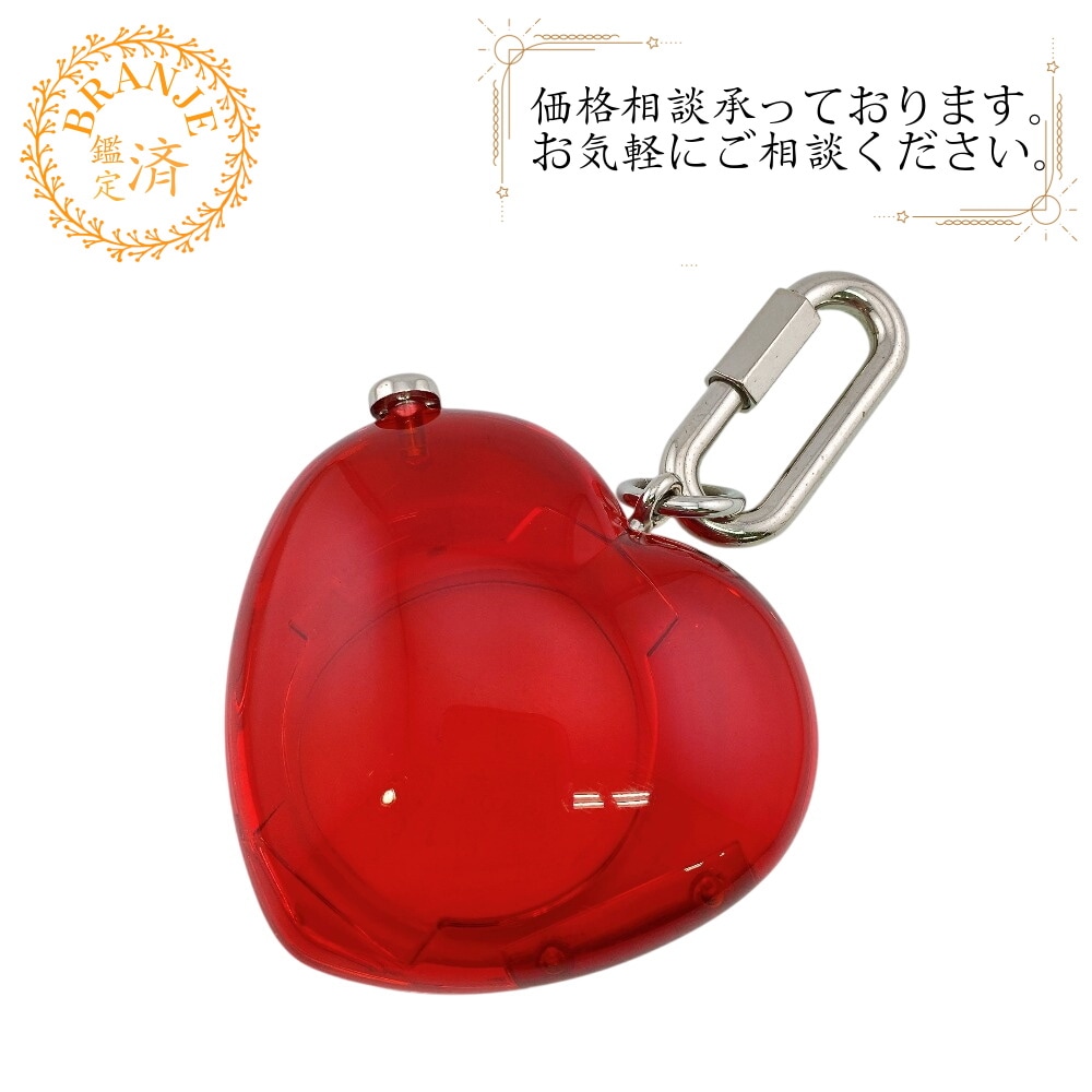 R17599 タンブール ホライゾン カラビナ メタル キーホルダー レッド
