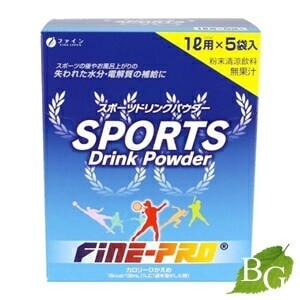 ファイン スポーツドリンクパウダー 5袋入 20個セット