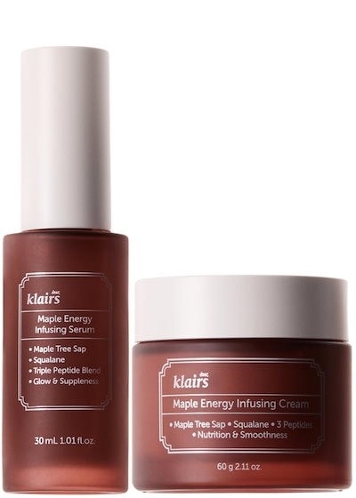 [正規品] [2点セット]メイプル エネルギー 毛穴 シロップ インフュージング セラム 30ml +クリーム 60g 2点セット 弾力 光沢 保湿 栄養 供給[韓国スキンケア] [韓国 化粧品]