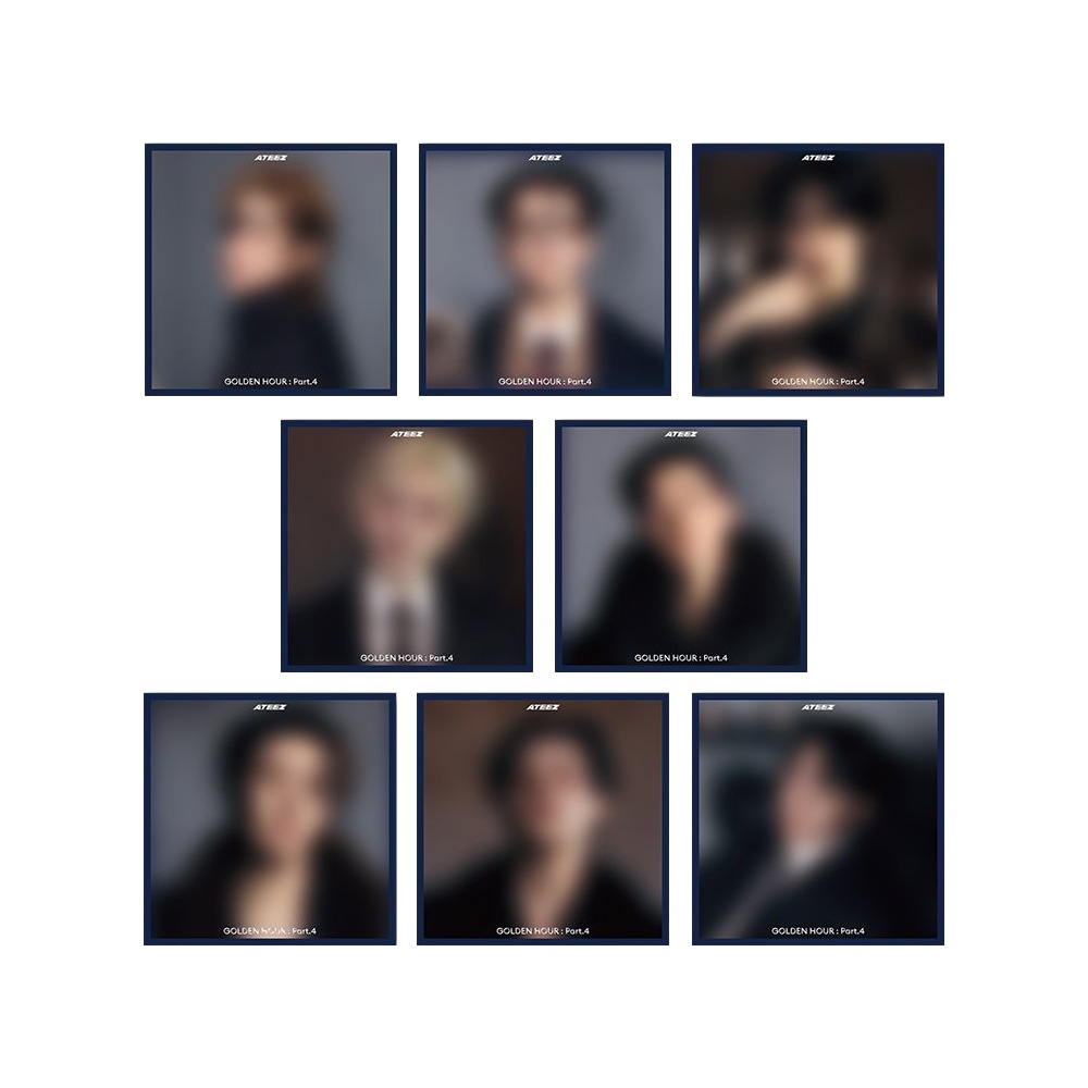 ATEEZ - GOLDEN HOUR : PART.4 / DIGIPACK VER / アルバム8種セット