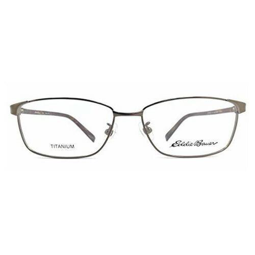 メガネ EB27302E col.BR 54mm 1.60～1.74極薄型非球面レンズ付 クリアレンズ 伊達メガネ 度なし 度付き