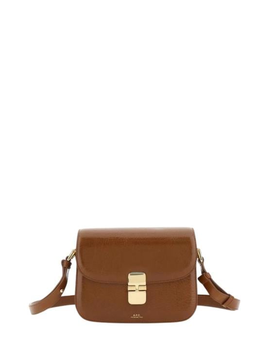 A.P.C. Women Shoulder Bags PXCCKF61413 CAI Brown