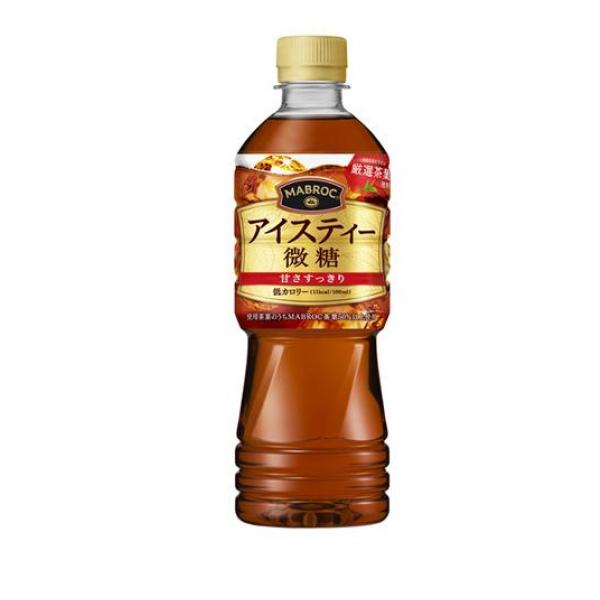 ポッカサッポロ マブロック アイスティー 微糖 525mL (×24本入)