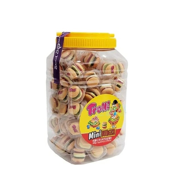 Trolli トローリ ミニバーガーグミ900g 韓国 モッパン ASMR YouTube tiktok