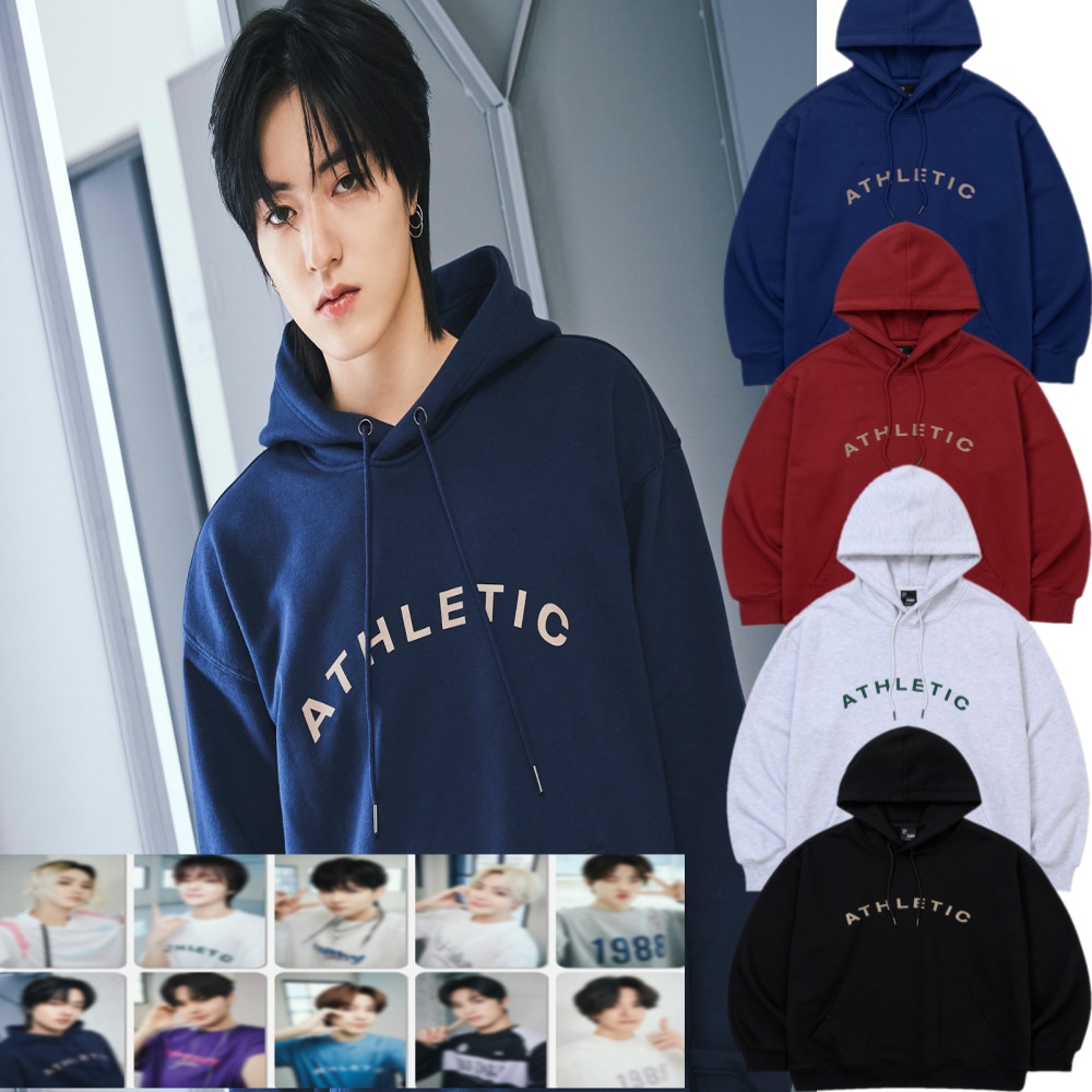 TREASURE 着用/ATHLETIC RETRO HOODIE/ユニセックス