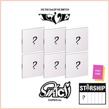 [IVE] THE 2nd EP IVE SWITCH DIGIPACK 6種 SET. Starship 特典 Photocard 6種 SET 贈呈, (PLVE ver. 追加購入) 当店特典