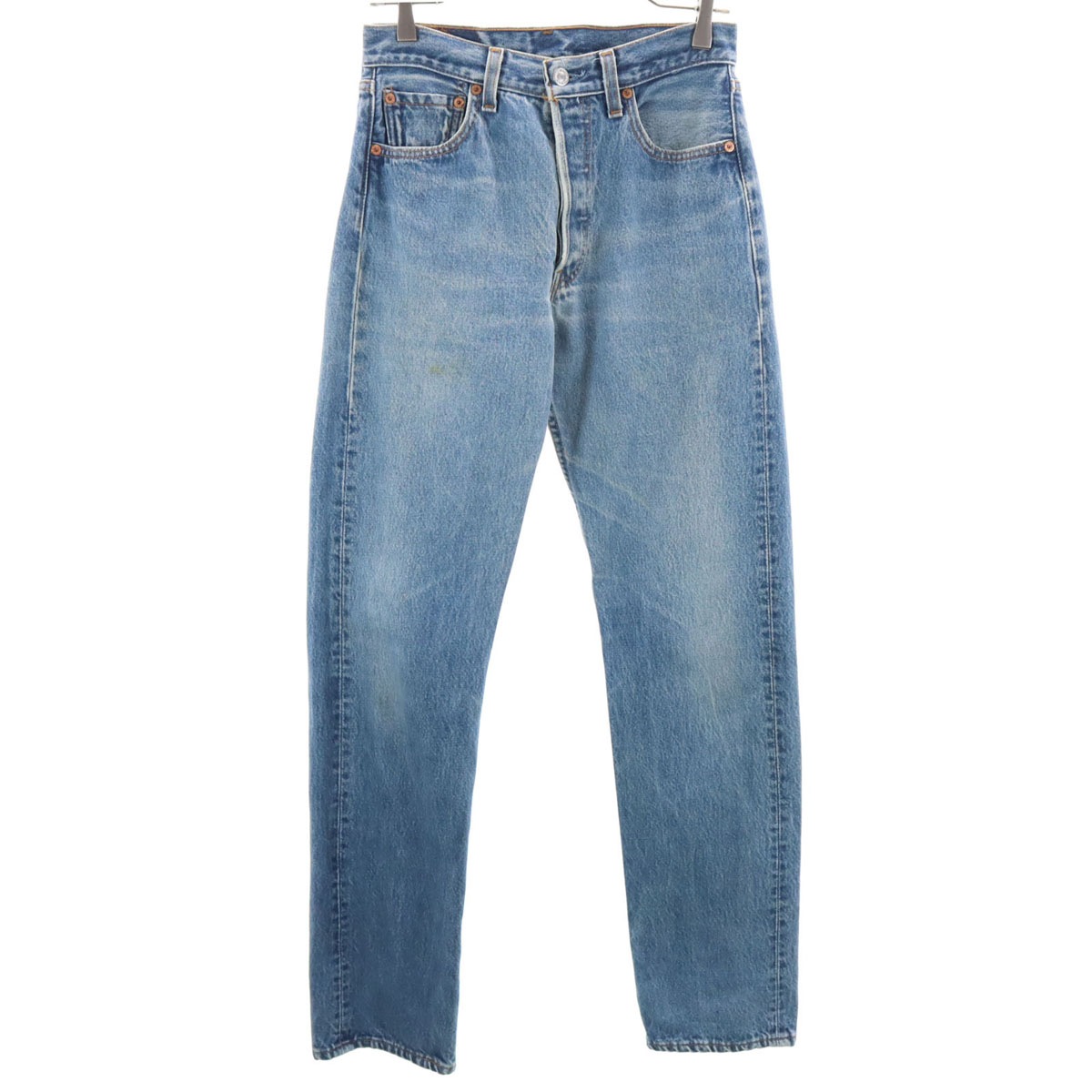 90s 501 オールド ストレートデニムパンツ W29 ボタンフライ ジーンズ レディース 古着