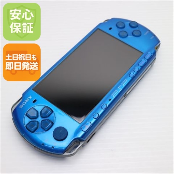 超美品 PSP-3000 バイブラント・ブルー game SONY PlayStation Portable 95