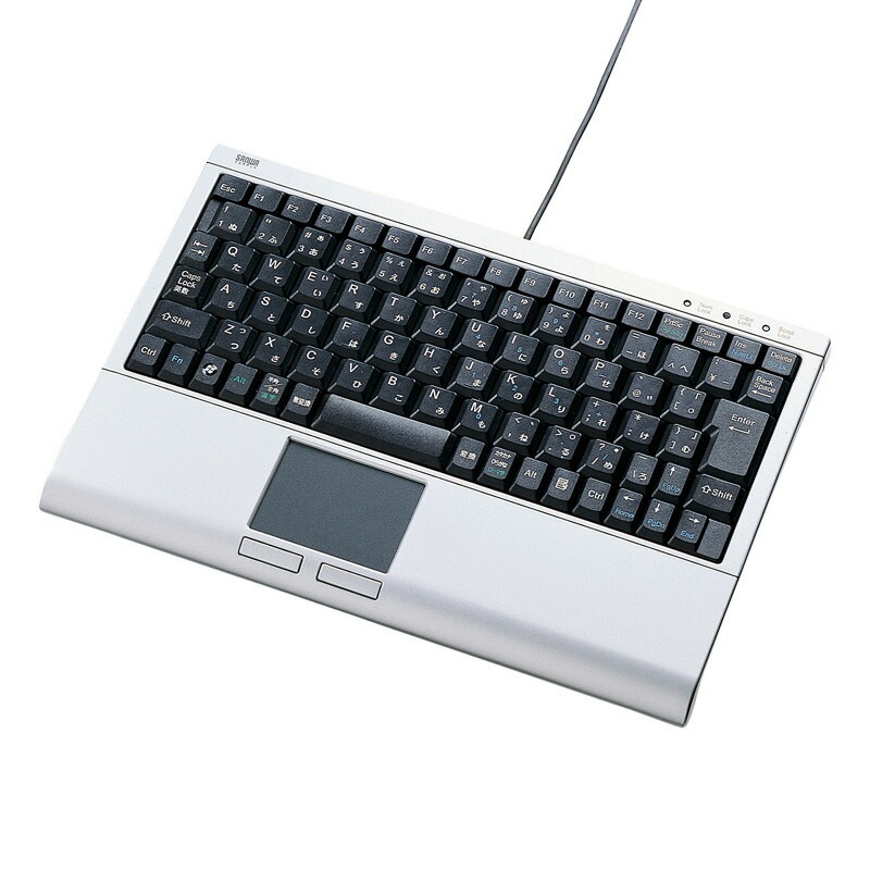 タッチパッド付キーボード シルバー SKB-TP01SVN