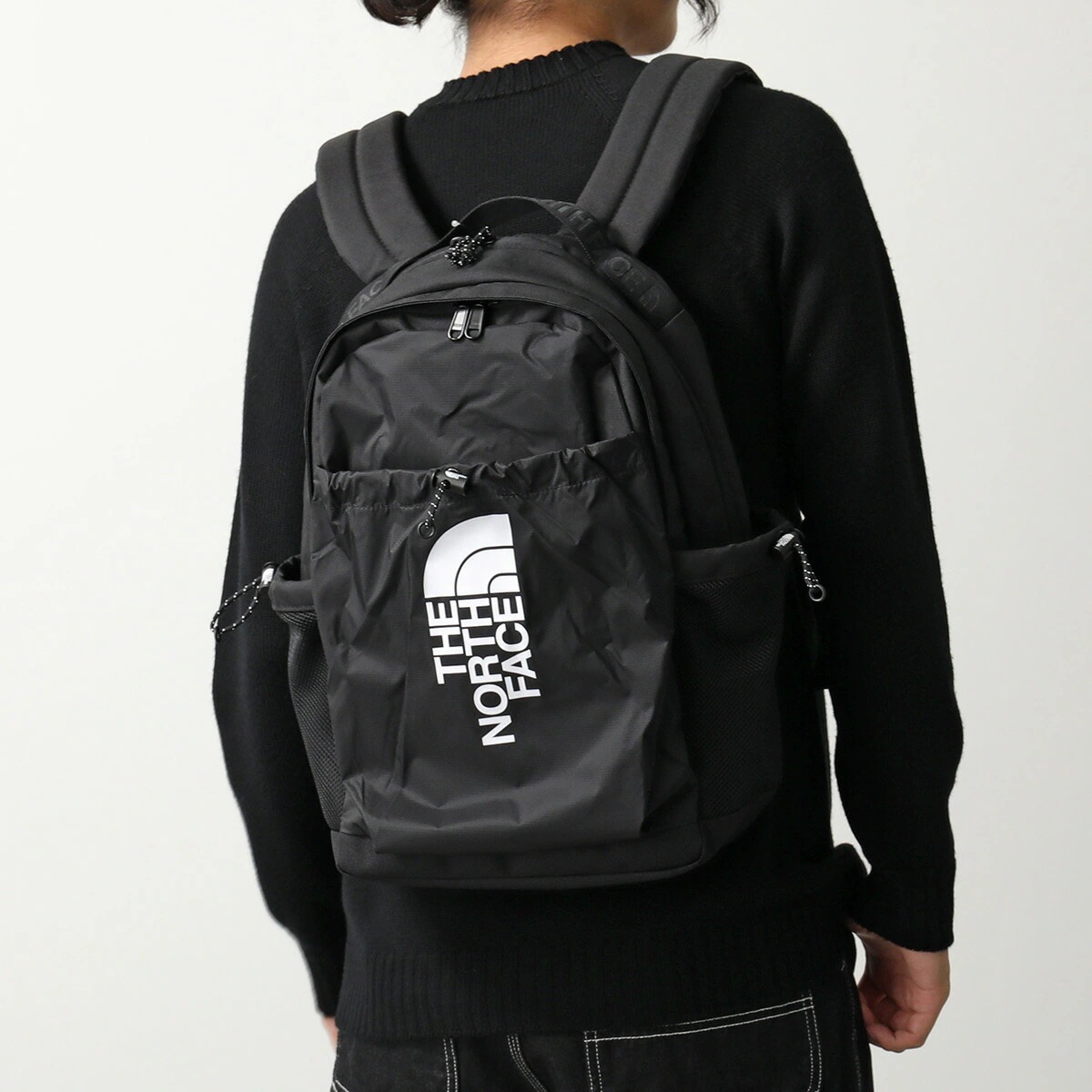THE NORTH FACE ザノースフェイス バックパック BOZER ボザー NF0A52TB4HF メンズ リュック 軽量 撥水 ロゴ 19L 鞄 Black-TNF