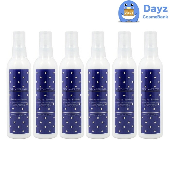 イオン ウォーター ミルク フレグランスタイプ 210mL　6点セット　　洗い流さないヘアトリートメント　　洗い流さない ミルク トリートメントミルク