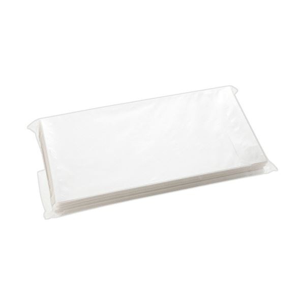 TANOSEEデリバリーパック エコノミータイプ 長4 透明 1セット（500枚：100枚x5パック）