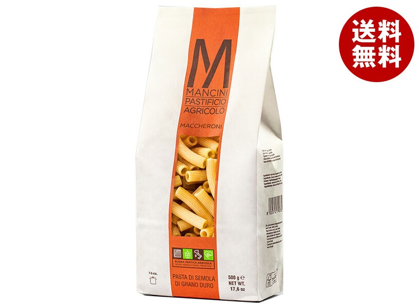 モンテ物産 マンチーニ マッケローニ 500g×12袋入
