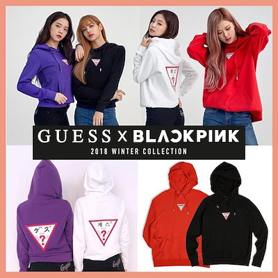 guess パーカー blackpink