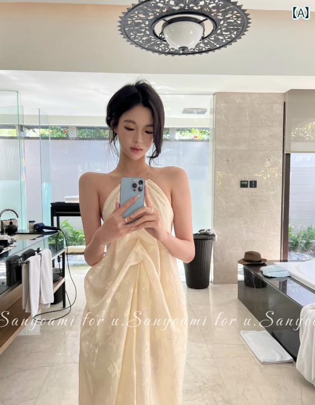 ホルターネック レディース トップス ホルターネック レディース トップス SanyoAmi 氷山の 美しさ * 2 k F rja ヘビー 刺繍 ホリデー ホルターネック バック レス ロング スカ