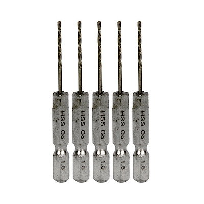 他サイト： 六角軸Coステンドリル 普通 1.5mm 5pcsの商品画像