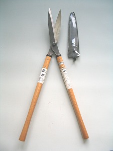 A-6 195mm安来鋼付止なし刈込鋏 鋼典 かねのり カネノリ 五十嵐刃物工業 園芸 ガーデニング