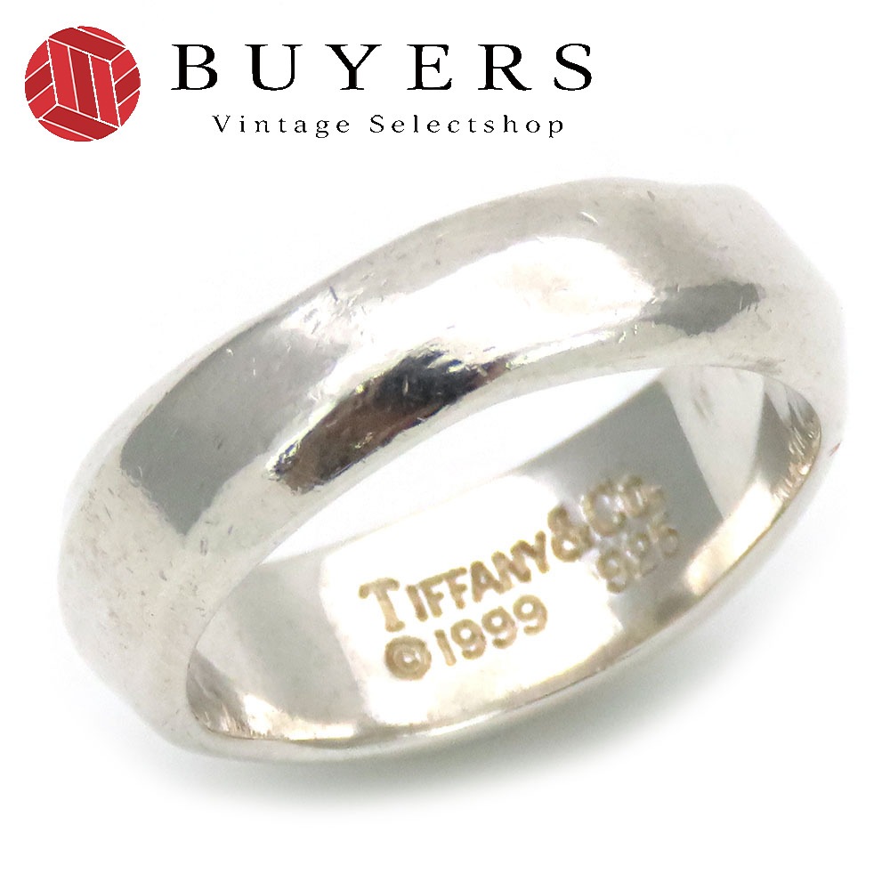 中古 リング・指輪 ナイフエッジ シルバー925 約4.4g シルバー 約＃8 アクセサリー 小物 レディース 女性