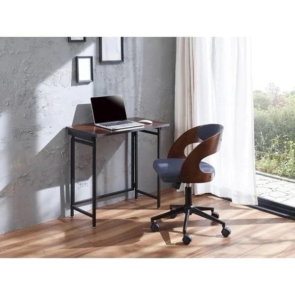 デスクチェア おしゃれ レトロ ファブリック キャスターチェア 椅子 ミッドセンチュリー チェア 学習椅子 パソコンチェア ワークチェア チェアー オフィスチェア