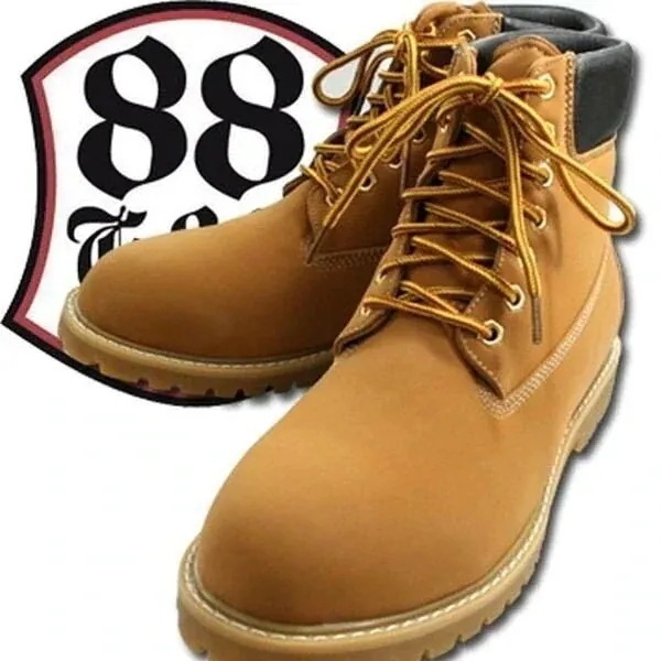 ワークブーツ ブーツ レディースシューズ レディースファッション 靴 GOD BLESS イエローブ