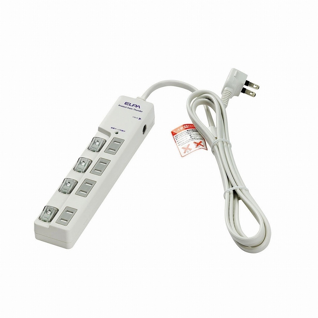 （まとめ買い）ＬＥＤスイッチ付タップウエブレーカー付 WLS-LU4200RMB [x3] 6,572円