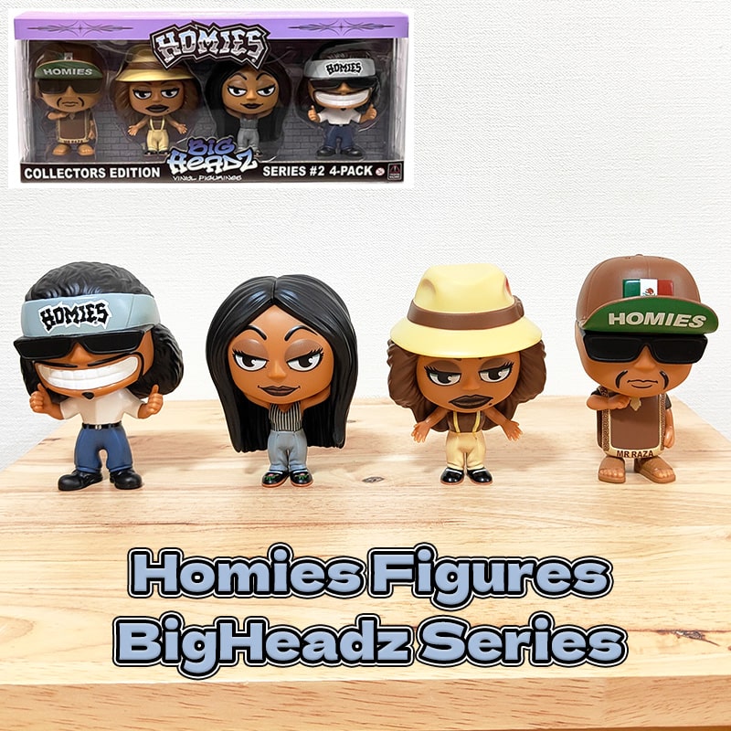 ホーミーズ フィギュア Homies 4体セット アメリカン 雑貨 人形 インテリア 置物 可愛い ディスプレイ おもちゃ ミニチュア おしゃれ かっこいい カフェ バー 店舗 プレゼント ギフト