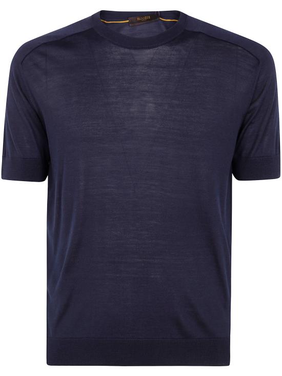 MOORER Men Sweater MOUMA100088 U0497 NAVY