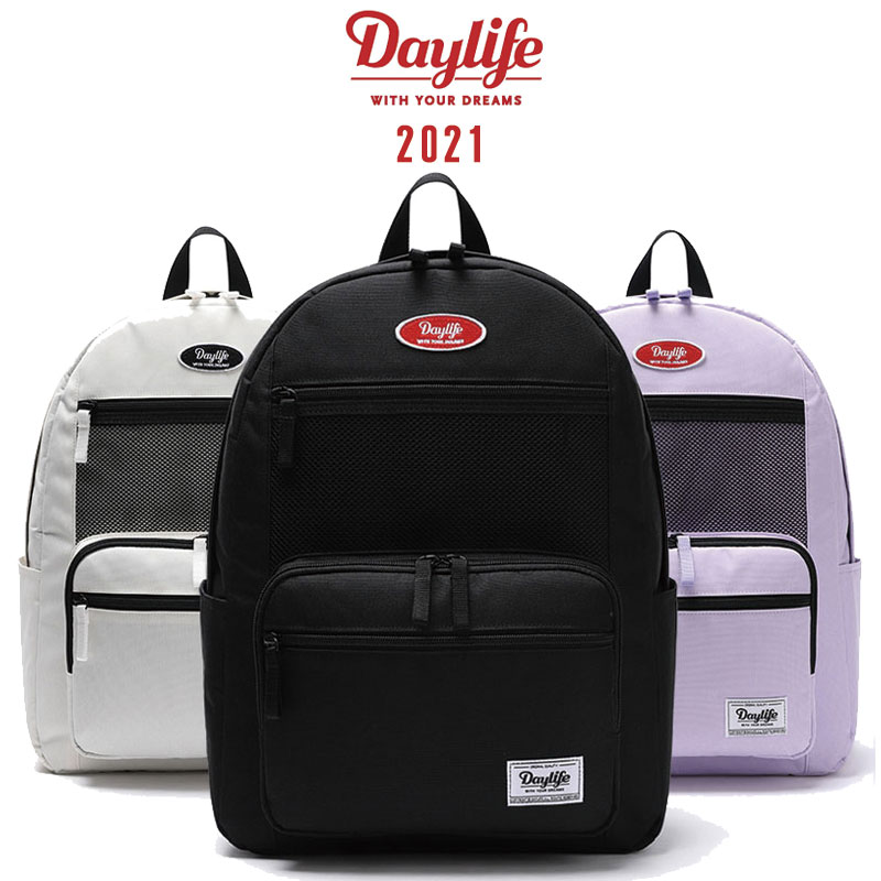 daylife デイライフ　リュック DAYLIFE DOUBLE STRING BACKPACK (BLACK) : デイライフ - 私たち