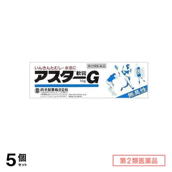 第２類医薬品 アスターG軟膏 16g 5個セット