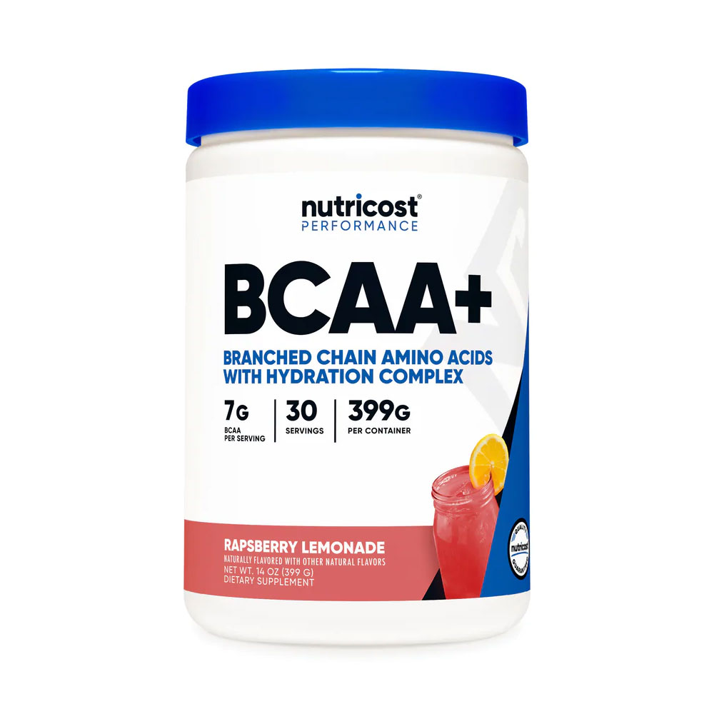 [USA] Nutricost ニュートリコスト BCAA + ハイドレーション パウダー. (ラズベリーレモネード) 30サーブ