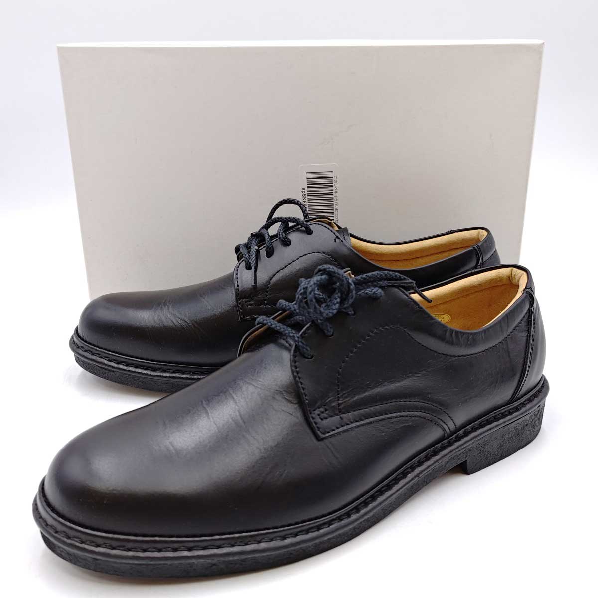 【中古】Rinescante Valentiano リナシャンテバレンチノ ビジネスシューズ 4E 28cm ブラック 3023 メンズ