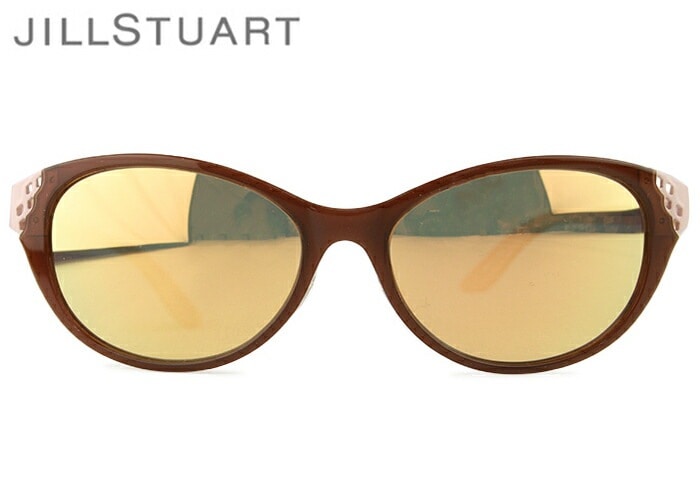 サングラス 06-0573 c.1 ブラウン / ゴールドミラー レディース かわいい ガーリー レディ オシャレ UVカット 紫外線対策