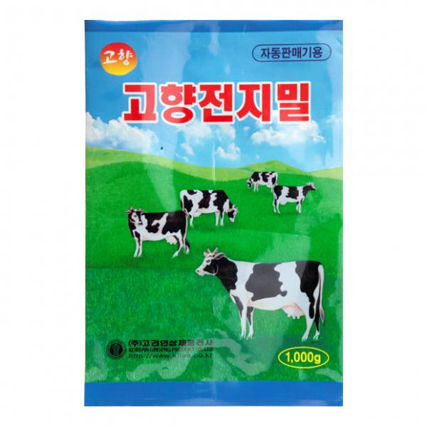 ふるさと 自動販売機用全紙小麦 1kg 1BOX(12個入) 고향 자판기용 전지밀 1kg 1BOX (12개입)