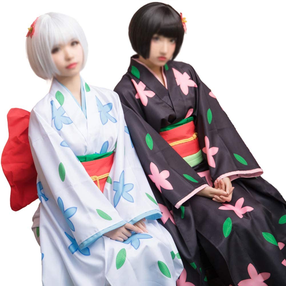 鬼灯の冷徹 座敷童子 二子 一子 浴衣 着物 和服 風 コスプレ衣装