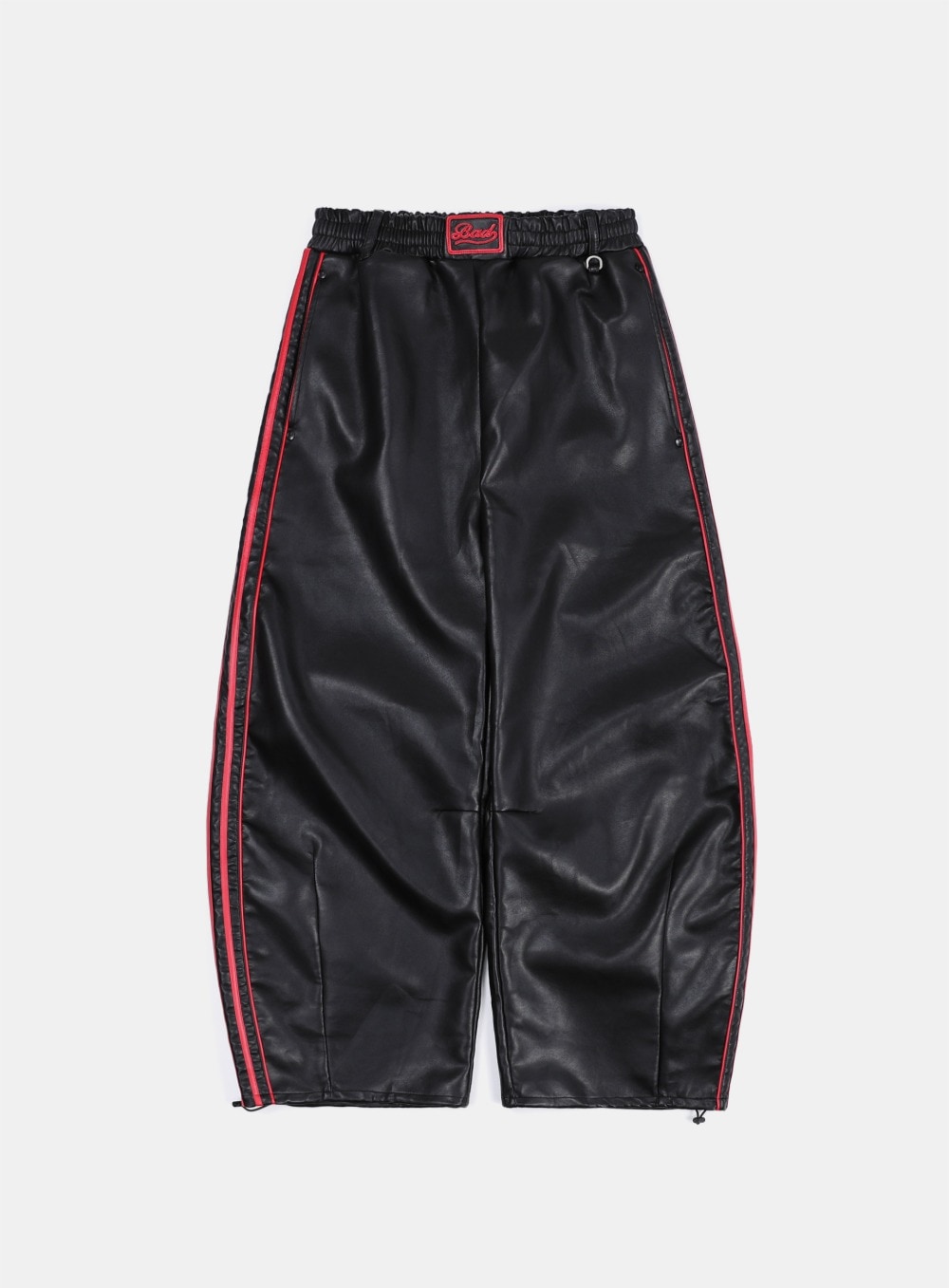 【BADBLOOD】 BILLY LEATHER JOGGER PANTS : BLACK 14,796円