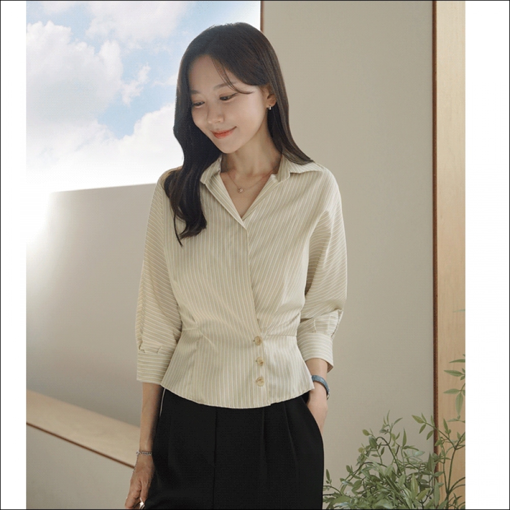 クリック＆ファニーシェリット 7 パートラップブラウス