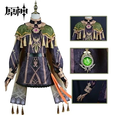 2025年新作入荷コスプレ ハロウィン スーツ 原神 コスプレ衣装 Genshin コレイコスプレ衣装 草国須弥マスコット アニメ ゲーム コスチューム 変装 仮装