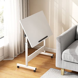 移動可能なベッドサイドテーブルの小さなテーブル家庭用机がパソコンテーブルを昇降する