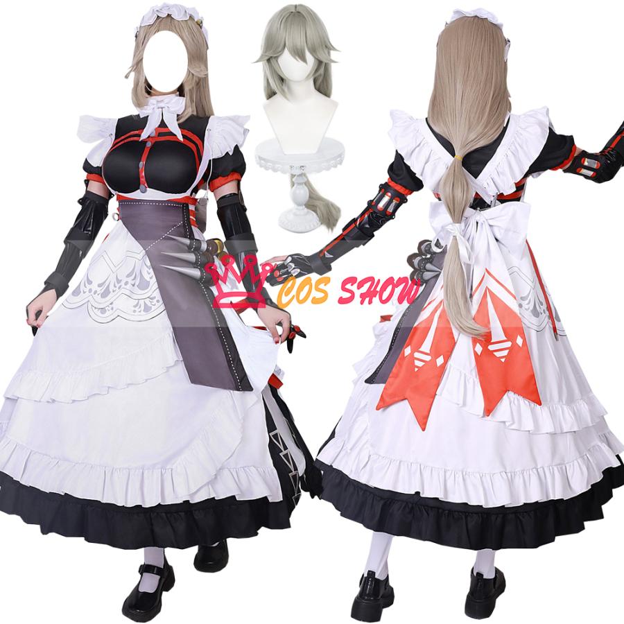 ステージ イベント ハロウィン 人気商品N0.1 クリスマス メイド服 cosplay仮装 ゼンレスゾーンゼロ コスプレ衣装 学園祭 日常服 アレクサンドリナ 文化祭 豪華版