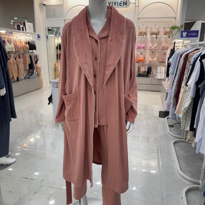 柔らかいシンプル極細糸男女ガウン GW8876PK